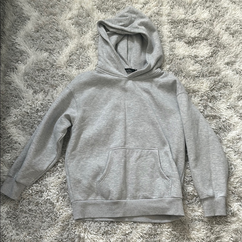 Gray hoodie